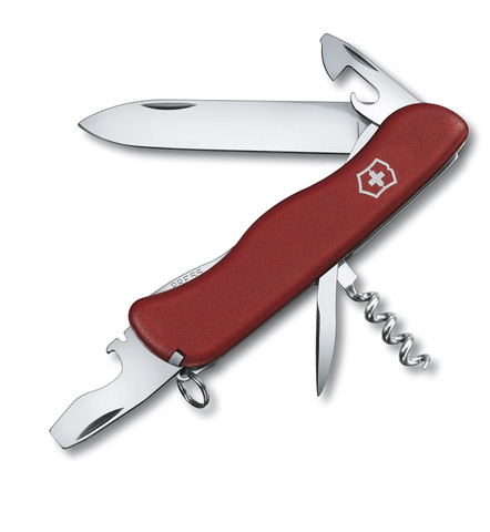 Нож Victorinox Picknicker, 111 мм, 11 функций, с фиксатором лезвия, красный 0.8353 от прозводителя Victorinox