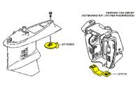 Комплект алюминиевых анодов Yamaha 150-225 л.с. KITYAMAHA150/200AL от прозводителя Tecnoseal