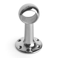 Держатель леера 25.4мм со сквозным отверстием, высота 87 мм 009762 от прозводителя Homer