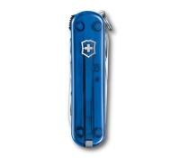 Нож Victorinox Classic Nail Clip 580, 65 мм, 8 функций, полупрозрачный синий 0.6463.T2 от прозводителя Victorinox