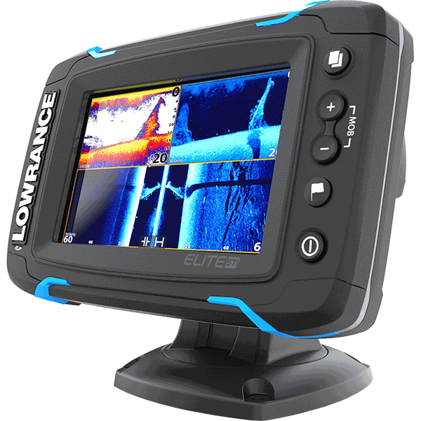 Lowrance Elite-5Ti Mid/High/DownScan