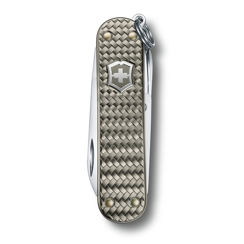 Нож-брелок Victorinox Classic SD Precious Alox, 58 мм, 5 функций, "Infinite Grey" (подар. упаковка) 0.6221.4031G от прозводителя Victorinox