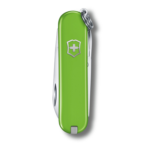 Нож-брелок Victorinox Classic SD Colors, 58 мм, 7 функций, "Smashed Avocado" 0.6223.43G от прозводителя Victorinox