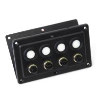 Панель сенсорных переключателей 4 *вкл-выкл и автоматическим выключателем NEKEKE AS01 от прозводителя NEKEKE