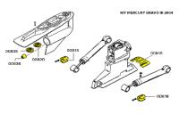 Комплект магниевых анодов BRAVO THREE KITBRAVOIII-04MG от прозводителя Tecnoseal