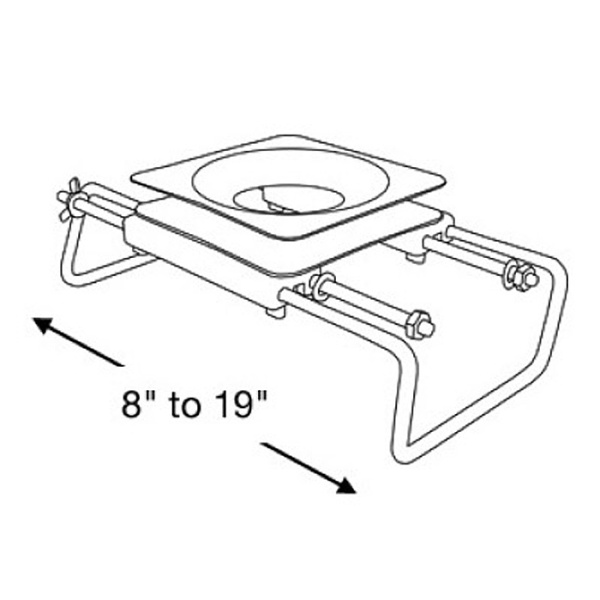 Основание для крепления сидений на рундук, банку 75308 от прозводителя Newstarmarine Основание для крепления сидений на рундук, банку 75308 от прозводителя Newstarmarine