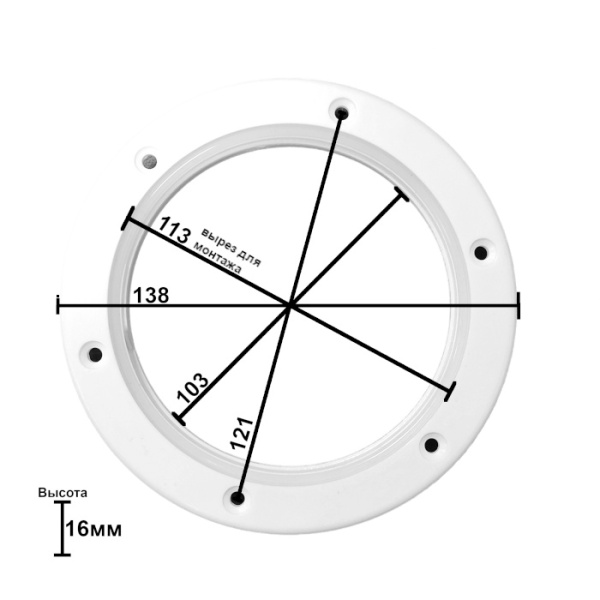 Крышка люка технологическая SUNFINE 101 мм, черная SF20311-2B от прозводителя SUNFINE MARIN
