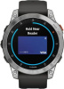 Garmin Epix (Gen 2) - 47 мм Standard | Slate Steel with Black Band