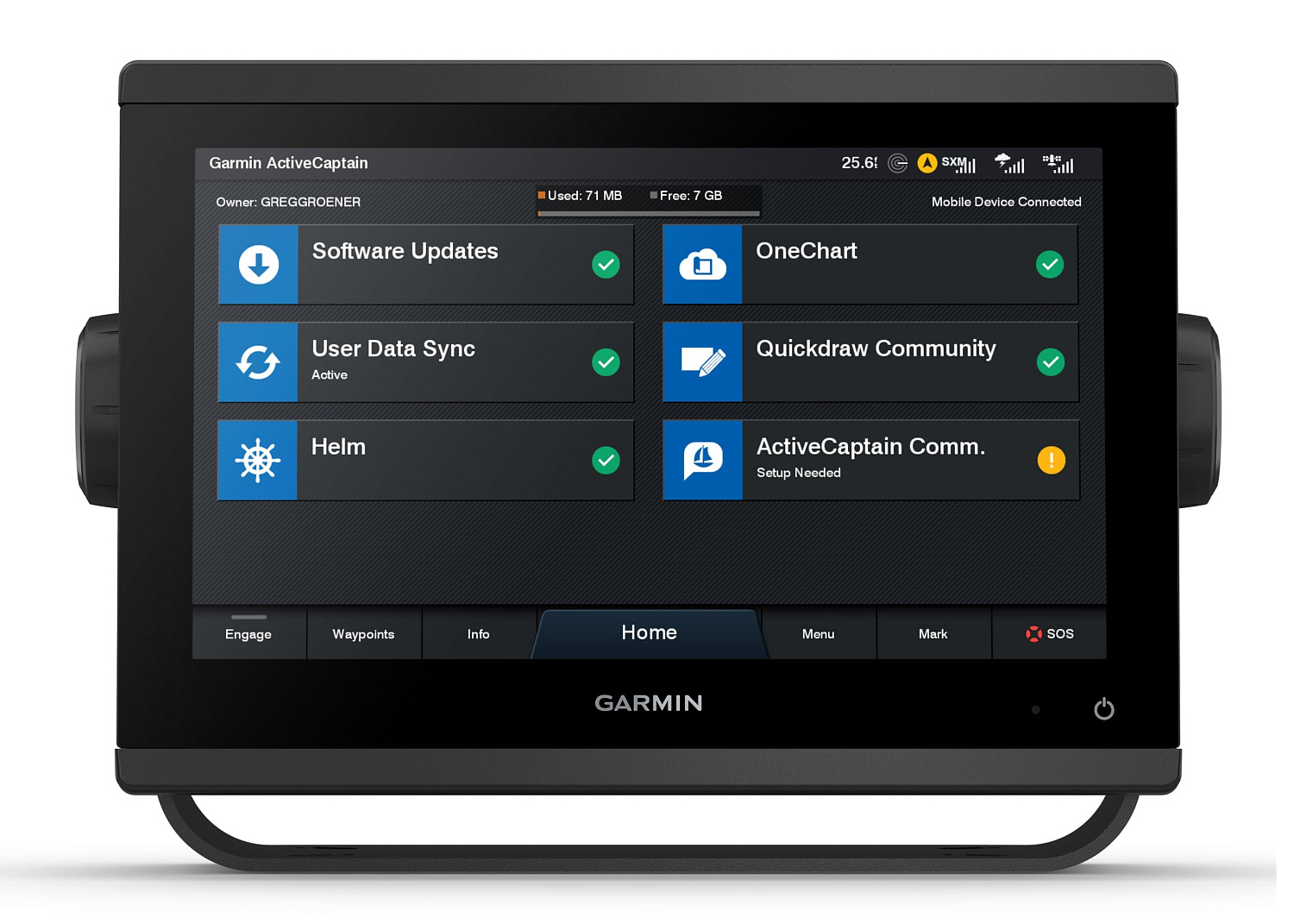 Garmin GPSMAP 923/943 Garmin GPSMAP 923/943
