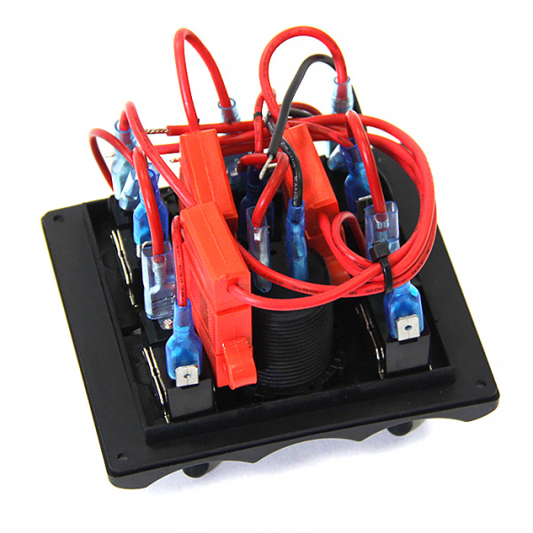 Панель переключателей 5шт с разъемом USB NEKEKE TF5J/U от прозводителя NEKEKE