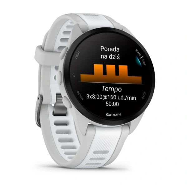 Forerunner 165 Mist grey/Whitestone 010-02863-21 010-02863-21 от прозводителя Garmin