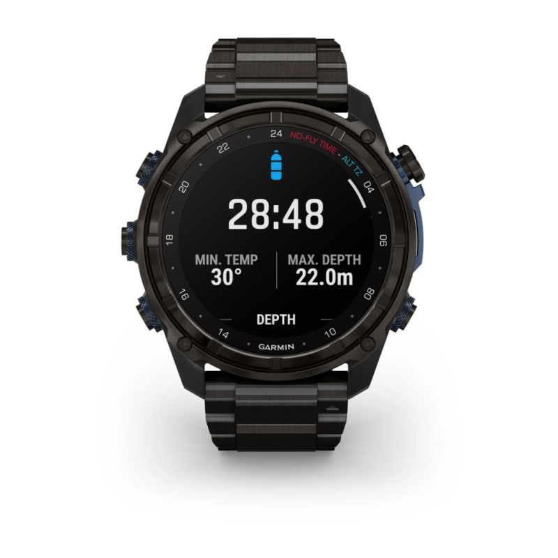 Garmin Descent Mk3i - 51 мм | Carbon grey DLC titanium band