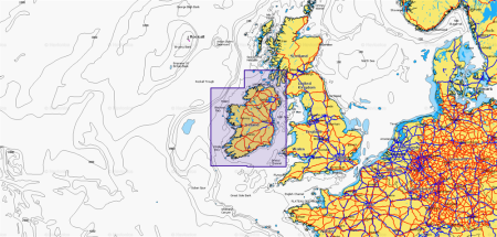 Карты Navionics Small 5G572S2 IRELAND SOUTH 5G572S2 от прозводителя Navionics