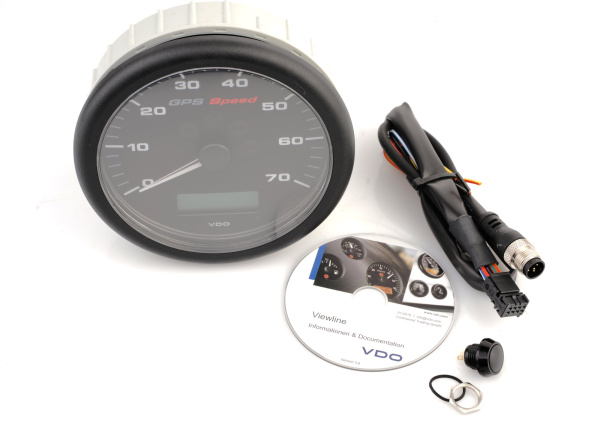 VDO ViewLine GPS Speedometer / 0 - 70 knots A2C59501781 от прозводителя VDO
