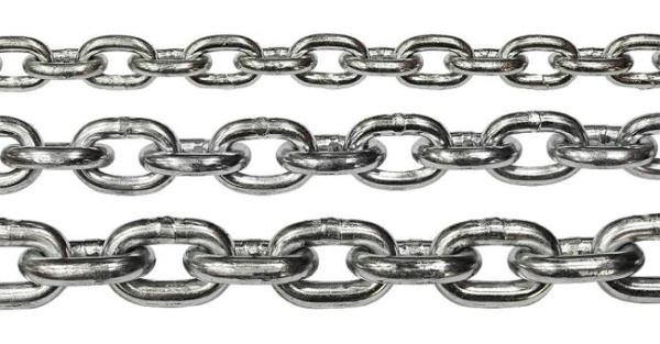 Цепь якорная 6 мм из нержавеющей стали, AISI 316, DIN 766 10265197 от прозводителя 