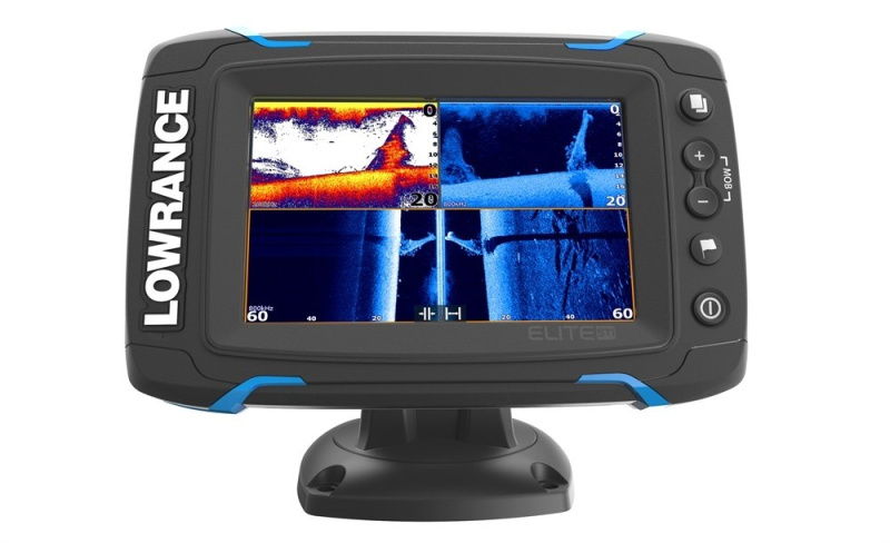 Lowrance Elite-5Ti Mid/High/DownScan