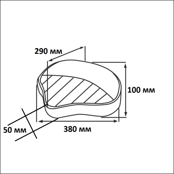 Сиденье Pro Casting Seat, синее 75104B от прозводителя Newstarmarine