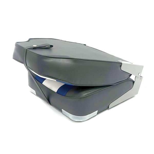 Сиденье мягкое складное High Back Rainbow Boat Seat, чёрно-белое 75107CBW от прозводителя Newstarmarine